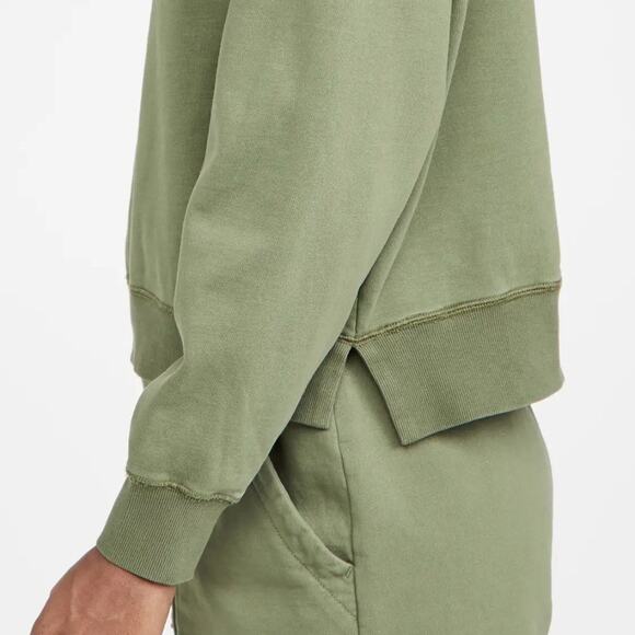 Alex Mill Lakeside Boatneck Sweatshirt Army Green - Picture 6 of 6